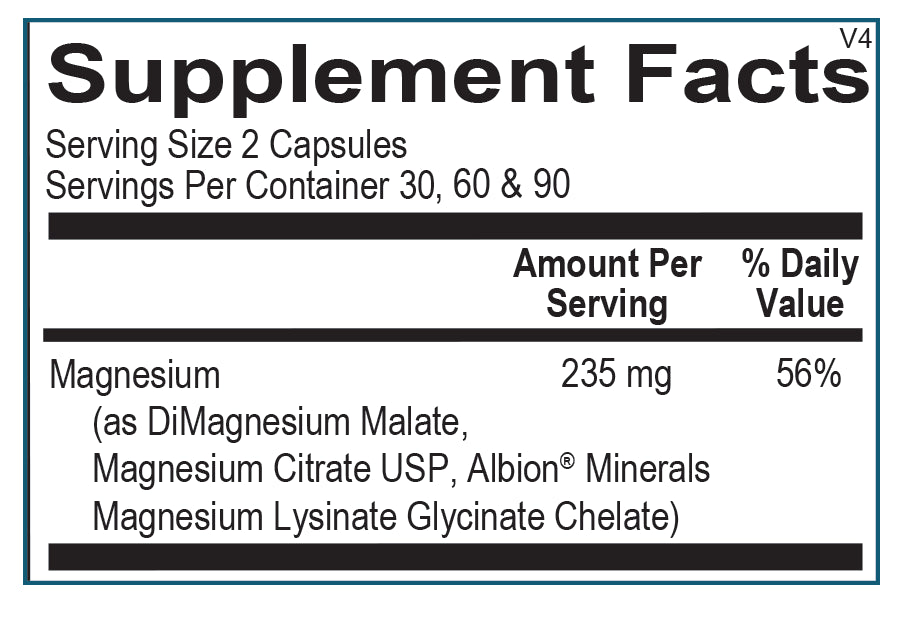 True Magnesium Glycinate (Reacted Magnesium)